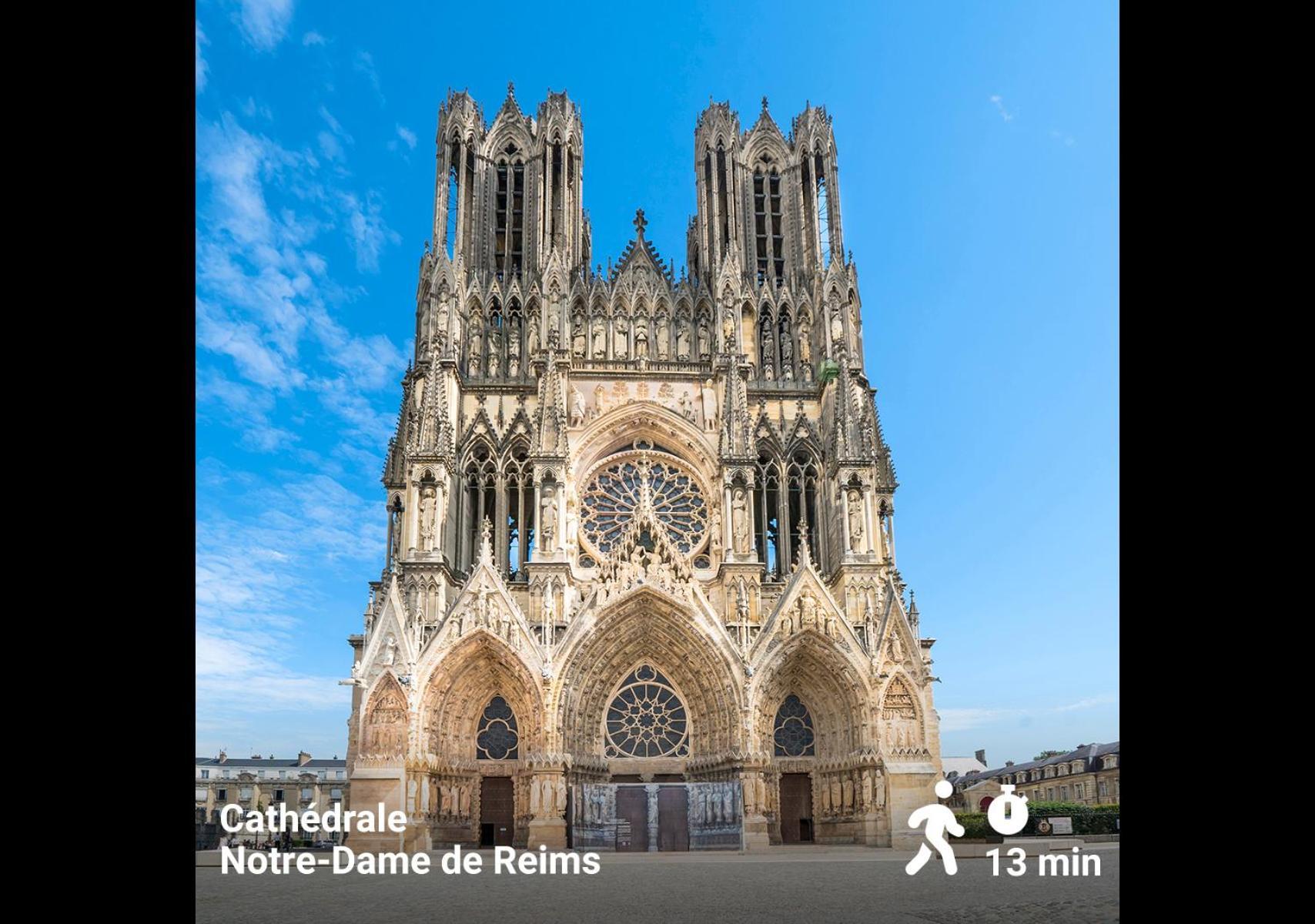 Coeur Des Moissons, Centre Ville Avec Parking Prive Reims Buitenkant foto